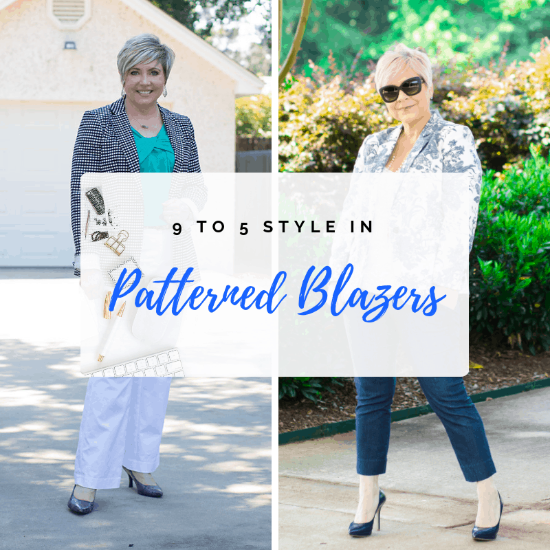 9 to 5 Style- Patterned Blazers