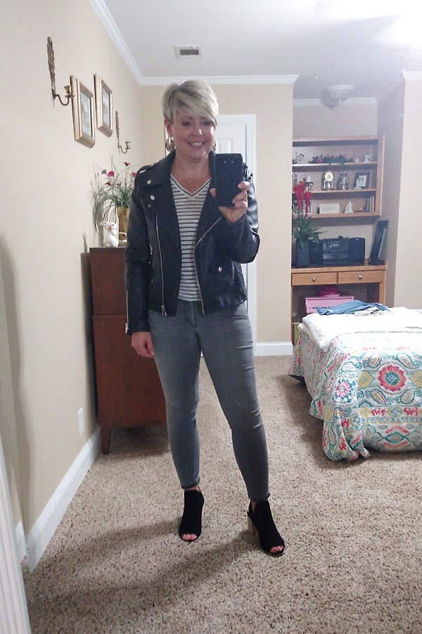 moto jacket outfit