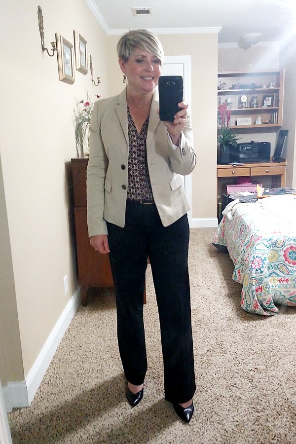 fall office outfit
