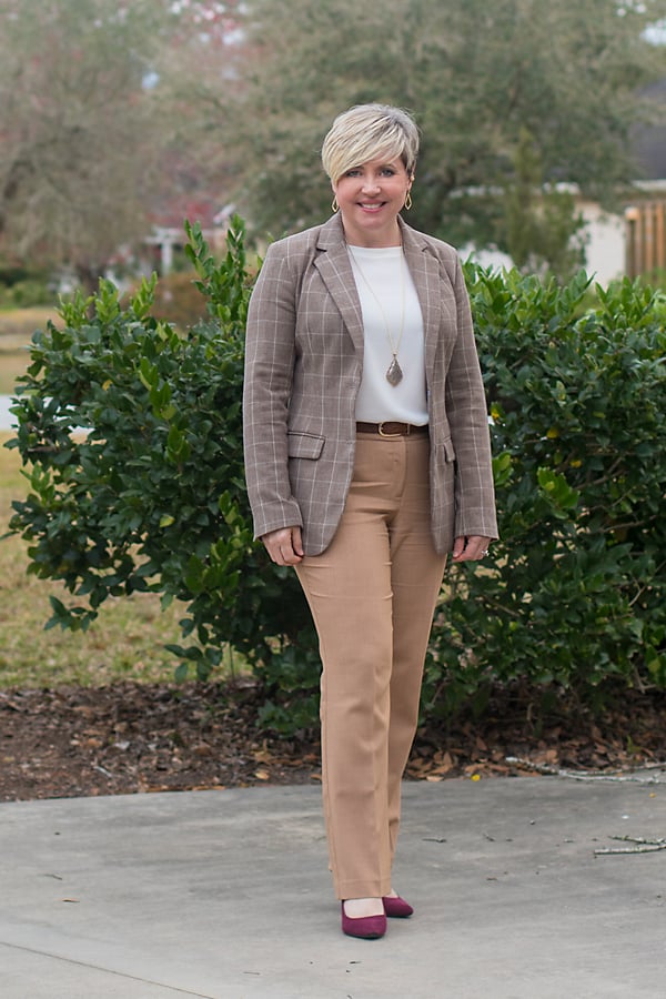 neutrals for spring, spring transition outfit