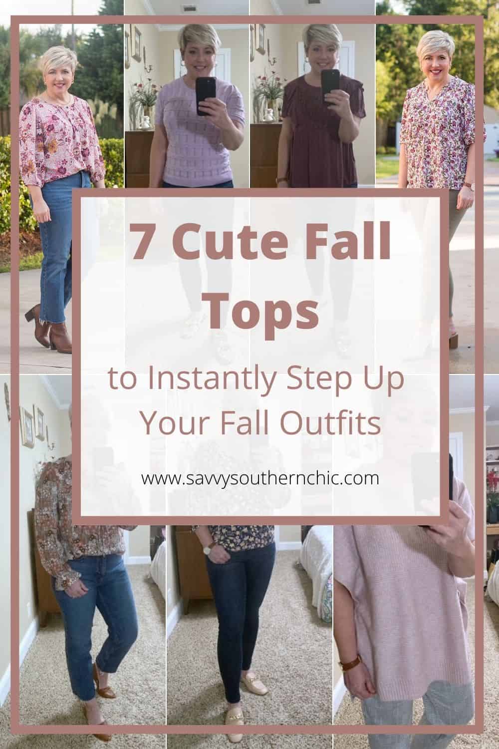 7 Cute Fall Tops