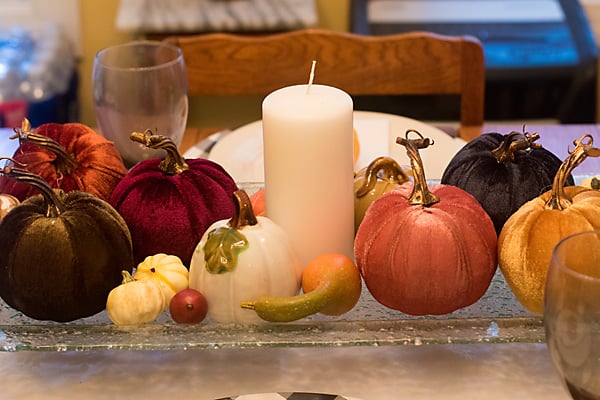 tablescape for fall