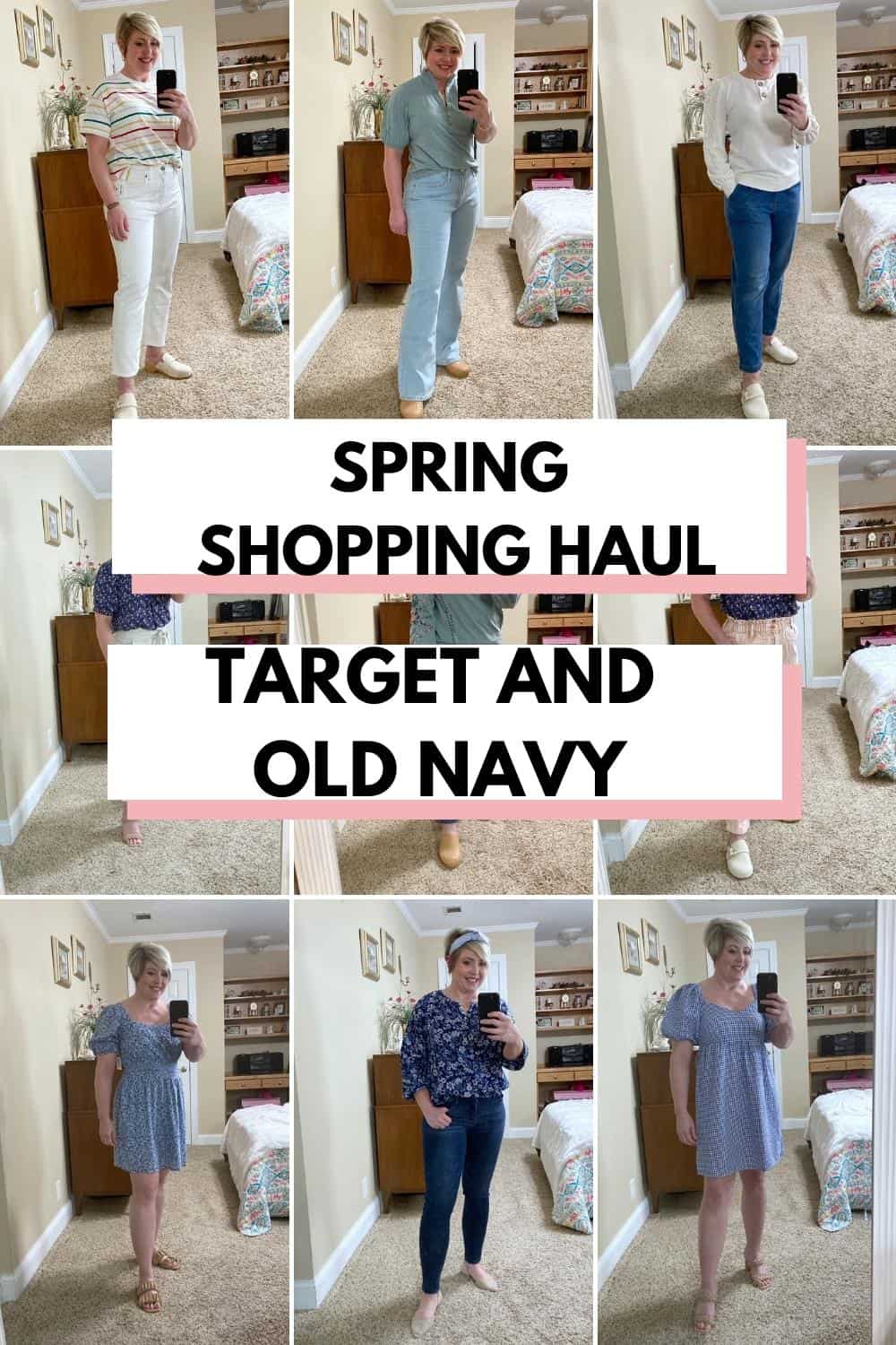 Spring Shopping Haul Try On: Target and Old Navy