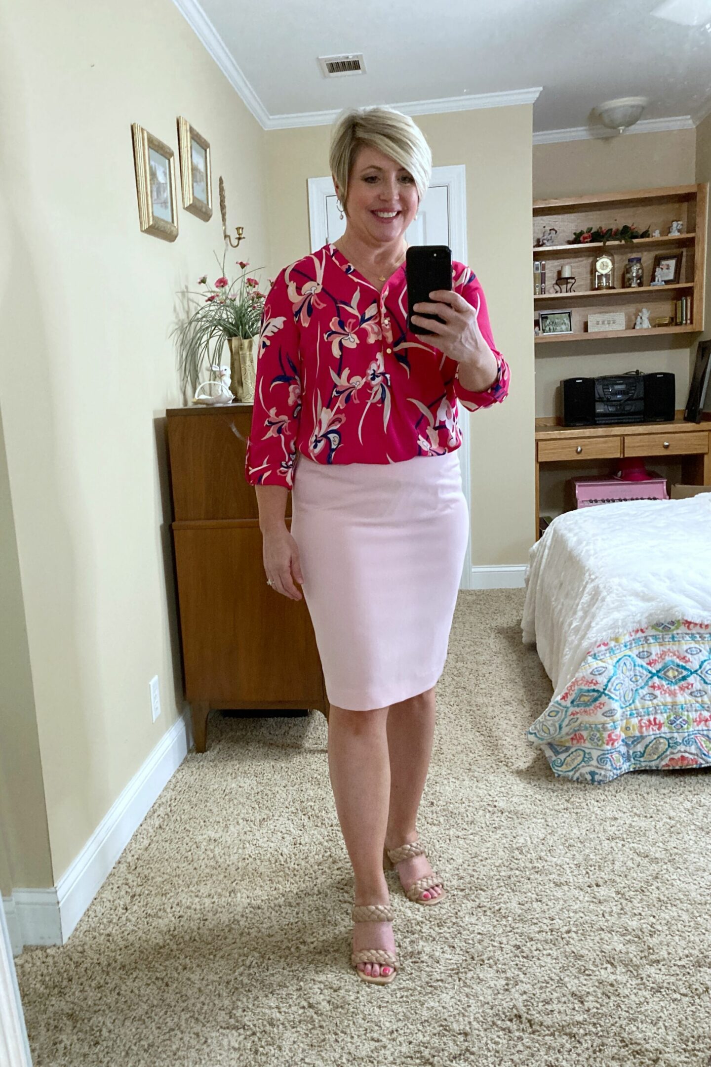 pencil skirt outfit