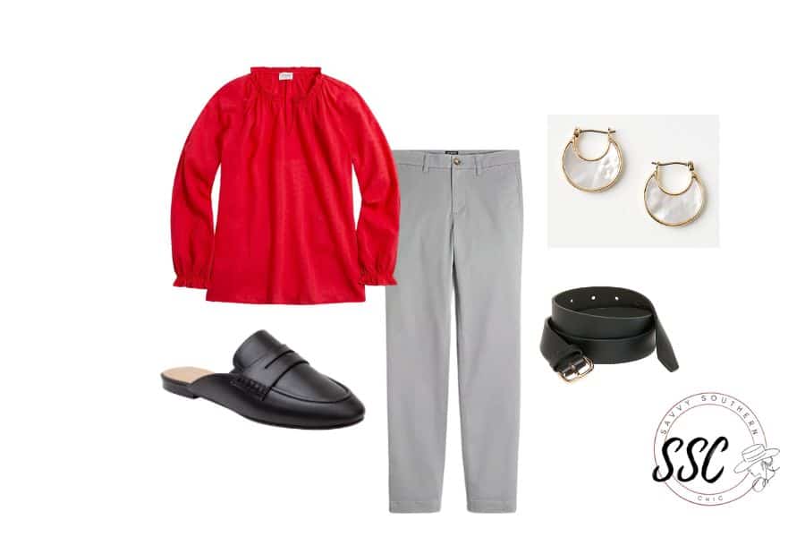 lava falls red fall outfit