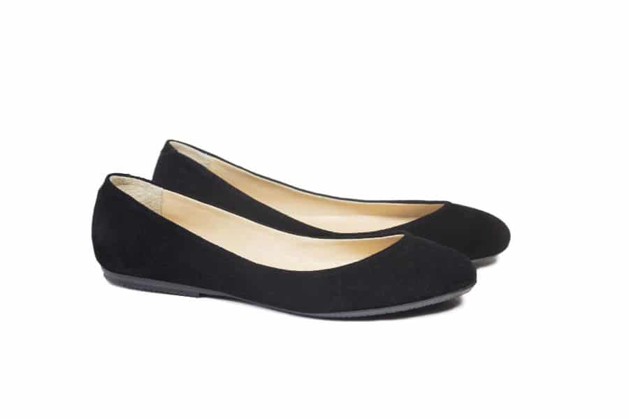 black flats for french minimalist style