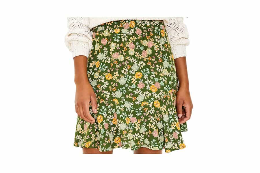 flippy a-line skirt