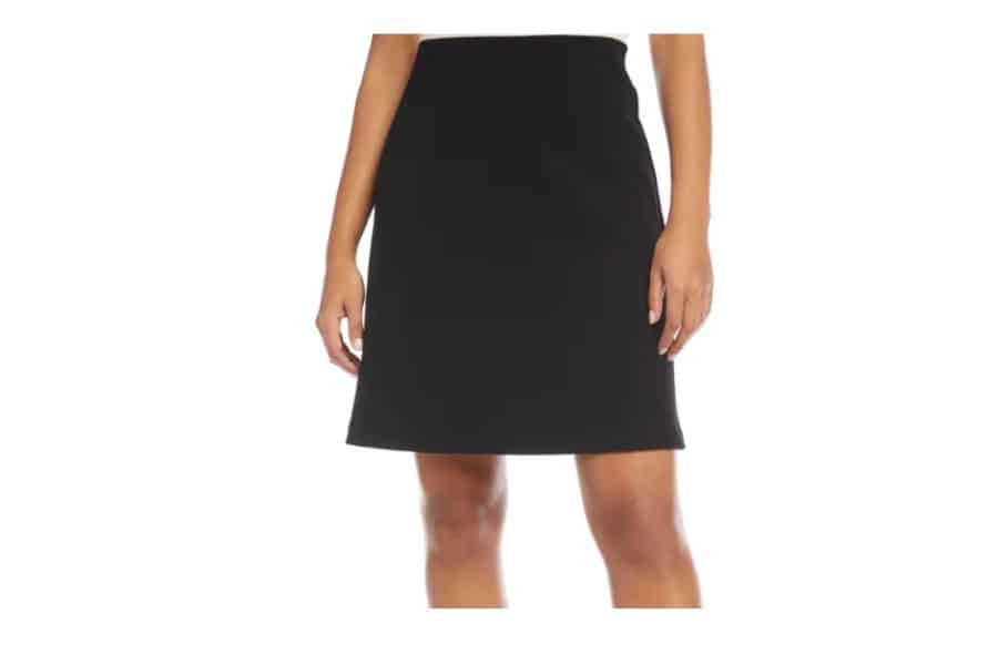 slim narrow a-line skirt