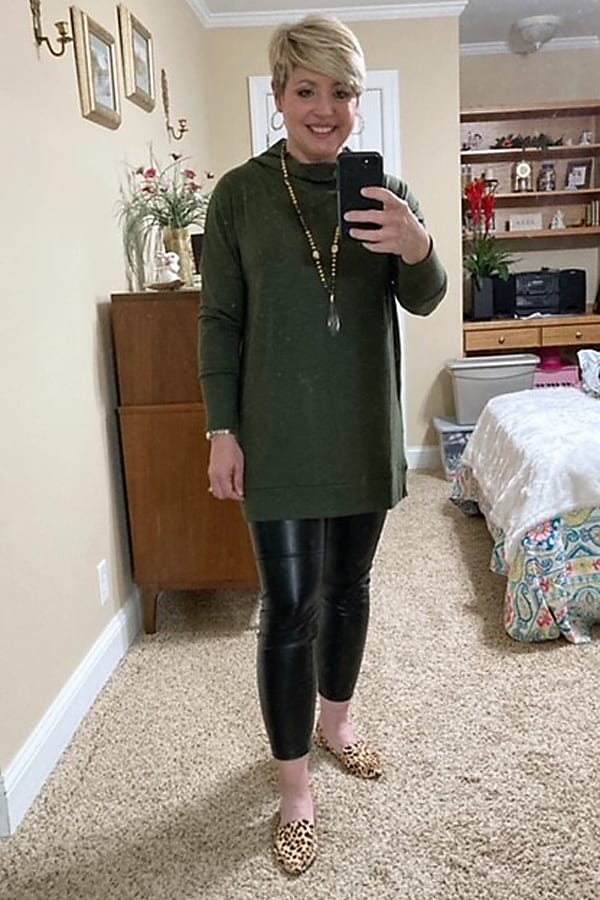 leggins tunic outfit